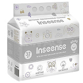 Пеленка впитывающая одноразовая размер 60х90 см 32 штуки Inseense 1